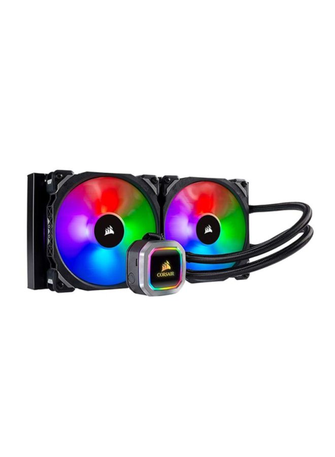 CORSAIR - Hydro Series Liquid CPU Cooler Black - Image 1