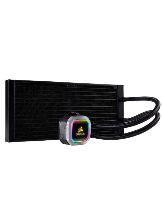 CORSAIR - Hydro Series Liquid CPU Cooler Black - Image 1