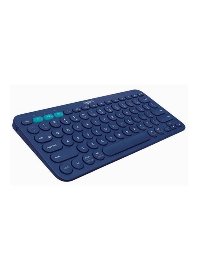 Logitech - K380 Bluetooth Keyboard Blue - Image 1