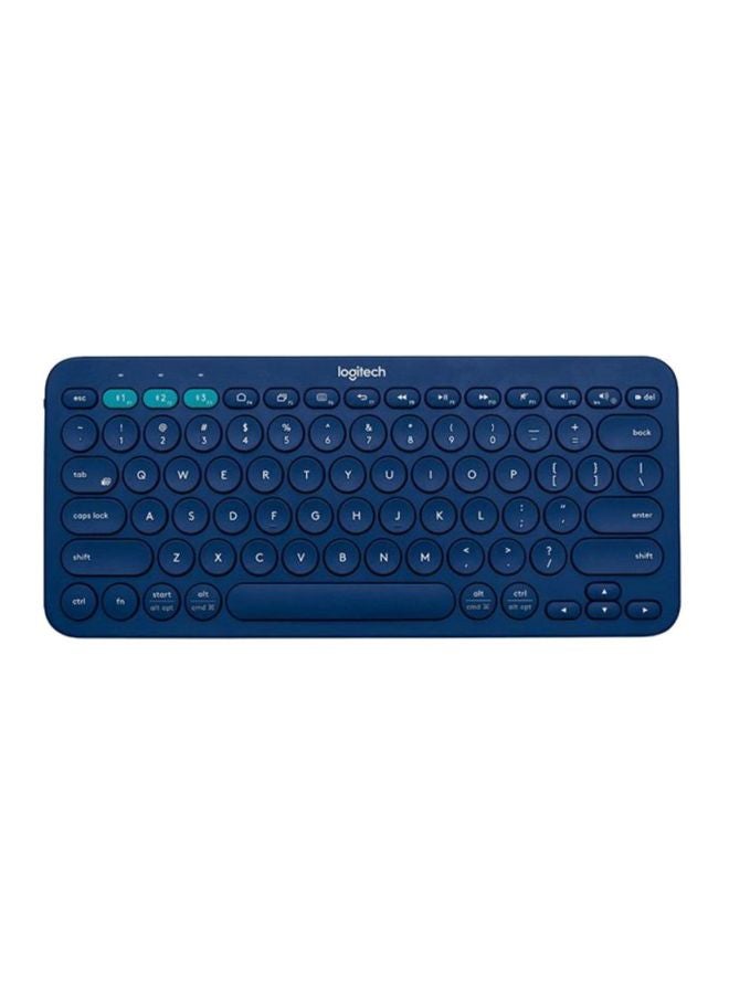 Logitech - K380 Bluetooth Keyboard Blue - Image 1