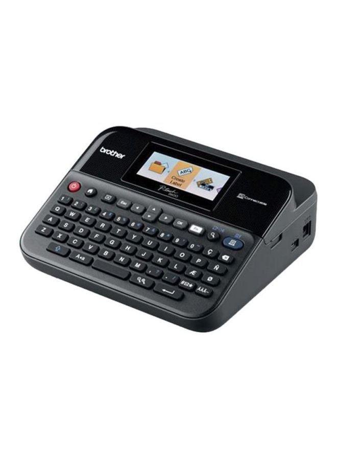 brother - Professional Desktop Label Printer PT-D600VP Black - Image 1