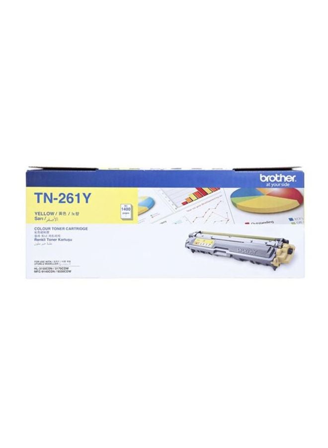 brother Toner Cartridge - Tn-261Y Yellow - Image 2