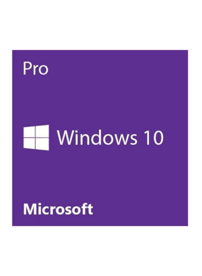 مايكروسوفت نظام Oem ميكروسوفت 10 الاحترافي سعة 64 بت باللغة الإنجليزية متعدد الألوان  - Image 1