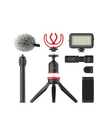All In One Video Kit With By-Mm1 Shot Gun Vg350 Black/Red/Grey - v1617105883/N41397922A_1