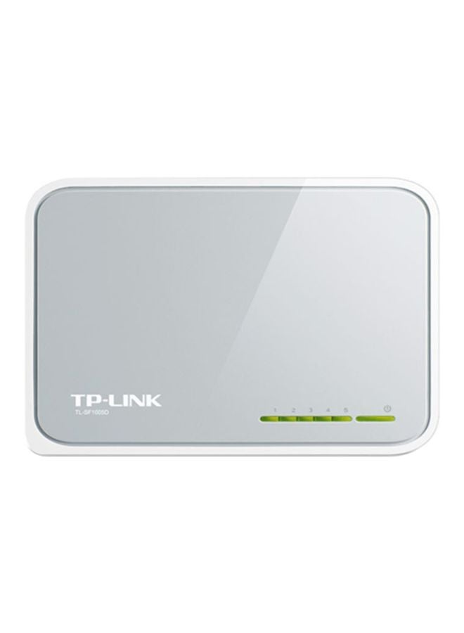 TP-LINK 5-Port Desktop Switch White/Grey  - Image 1