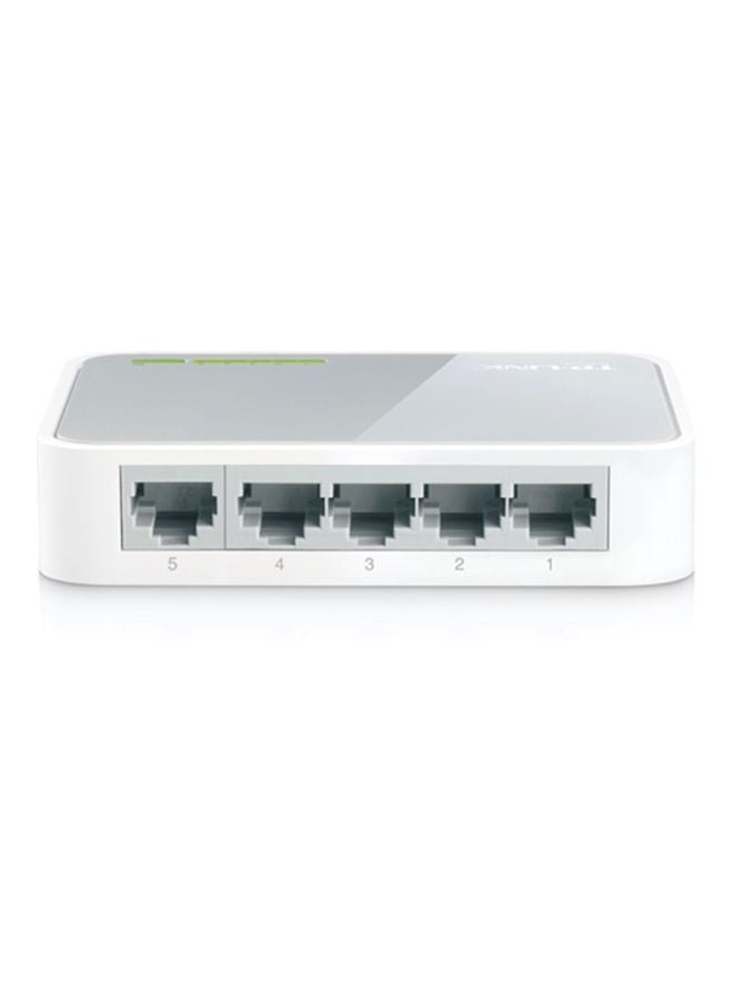 TP-LINK 5-Port Desktop Switch White/Grey  - Image 2