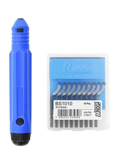 3D Printer Trimming Tool With 10 Replacement Blades Blue