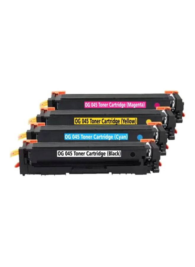 كانون طقم خراطيش حبر للصور الملونة متوافقة مع طابعات LBP650C / MF730C مكون من 4 قطع متعدد الألوان - Image 1