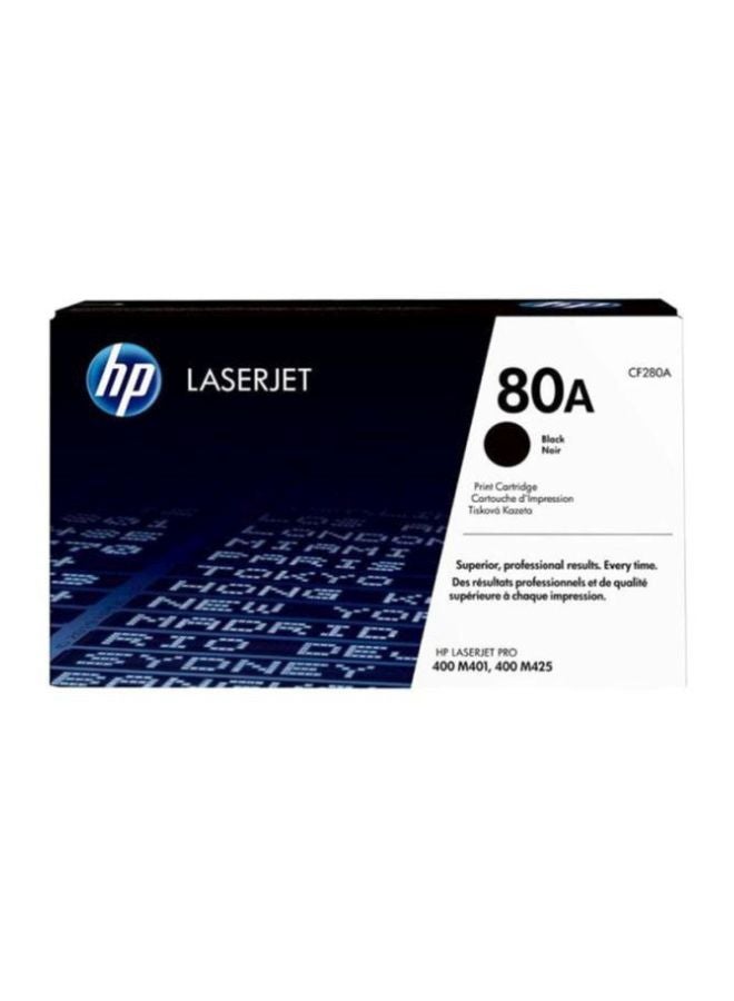 HP LaserJet 80A Toner Cartridge Black  - Image 2