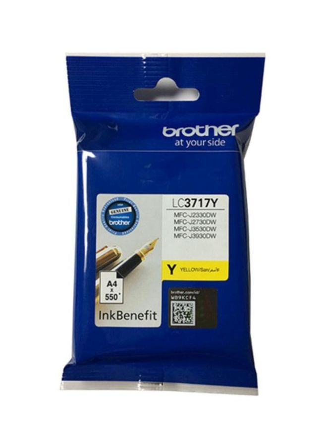 بروذر خرطوشة حبر  طراز LC3717Y أصفر - Image 2