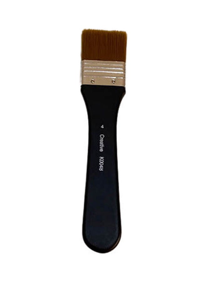 Generic Creative Wide Brush Short Hand Black 
