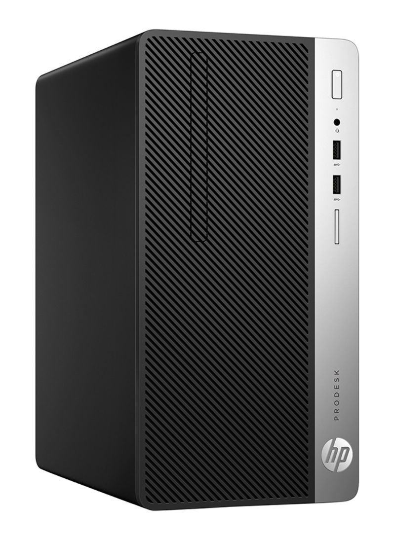 HP Prodesk 400 G5 Tower PC With Intel Core i5 Processor,4GB RAM/1TB HDD/Intel Integrated Graphics/Dos  With hp 18.5-Inch HD LED Monitor Black  - Image 1