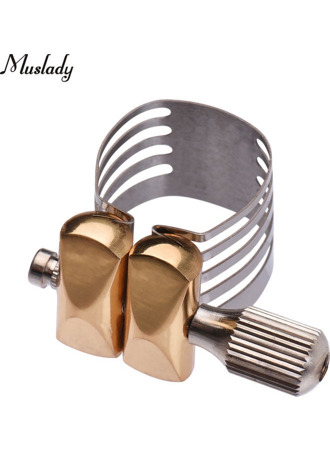 Muslady Single Screw Adjustment Ligature For Tenor Saxophone - Image 4