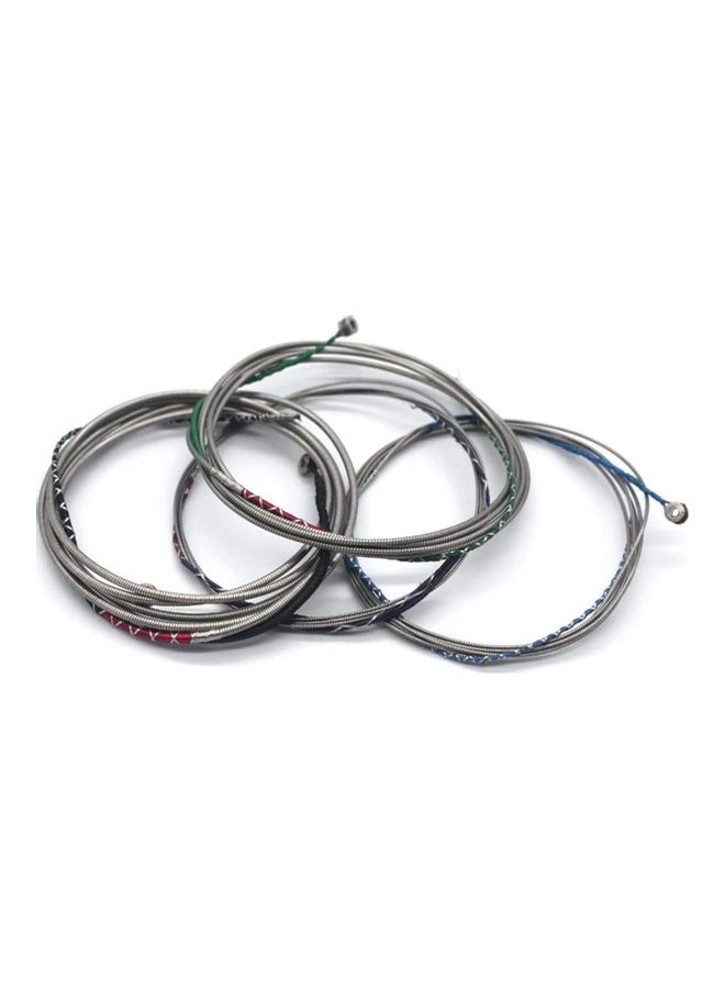 Mike Music - 4-Piece Cello Strings Set (A-D-G-C) Steel Rope Core For 4/4, 3/4, 1/4, 1/2 Sizes - Image 1