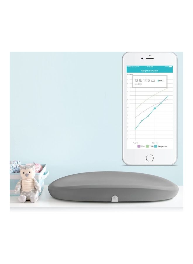 Hatch Baby - Grow Smart Changing Pad And Scale - Grey - Image 1