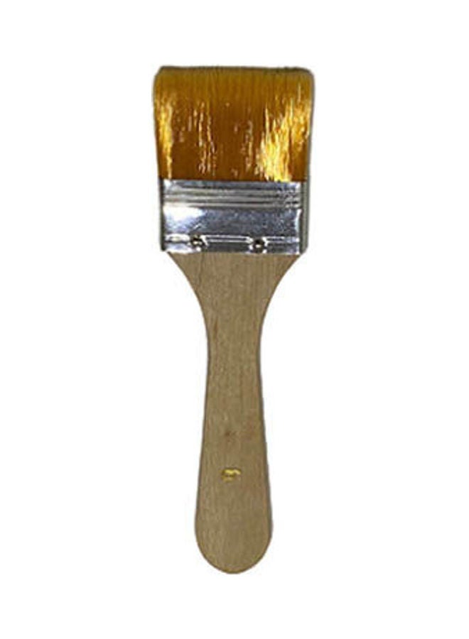 فرشاة رسم لينة وعريضة رقم 6 خشبي