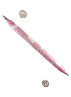 M&G 2 Head Metallic Permanent Pen pink 