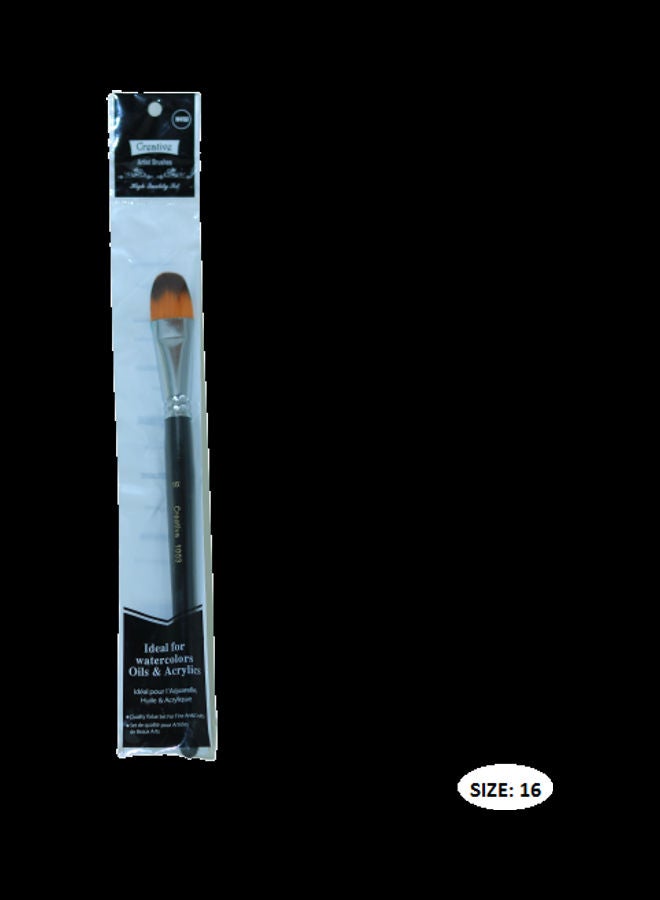 فرشاة شعر ناعمة كرييتف أرتيست فضي/ أسود/ أصفر - Image 2