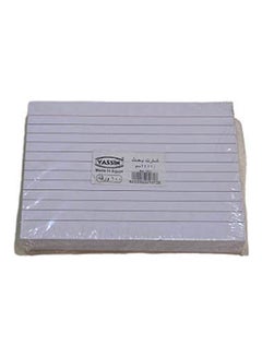 Yassin Pack Of Index Card 100sheets 
