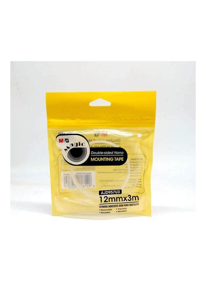 شريط لاصق مزدوج نانو شفاف - Image 1