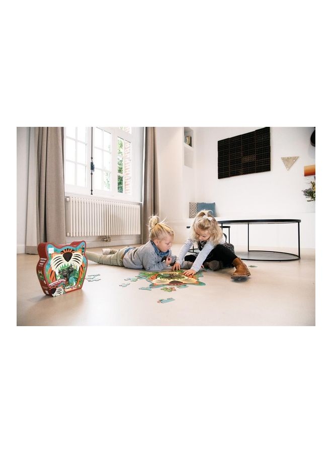 Scratch EUROPE - 58-Piece Tiger Contour Puzzle - Image 1