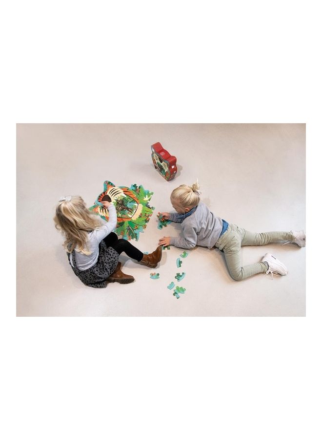 Scratch EUROPE - 58-Piece Tiger Contour Puzzle - Image 1