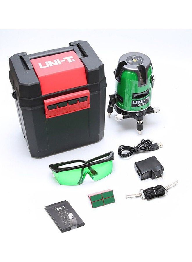 UNI-T - LM520G 3 Lines Laser Level Cross Marking Meter Green 23 x 21.4 x 15.8cm - Image 1