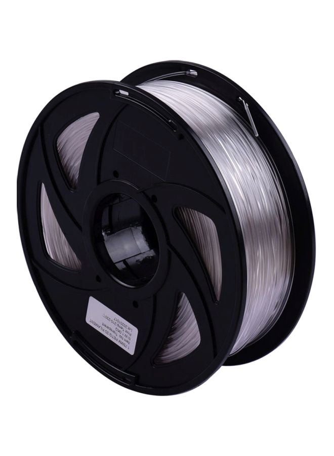 أيبيسي خيوط طابعة ثلاثية الأبعاد من مادة بولي إيثيلين تيرفثالات جلايكول شفاف - Image 1