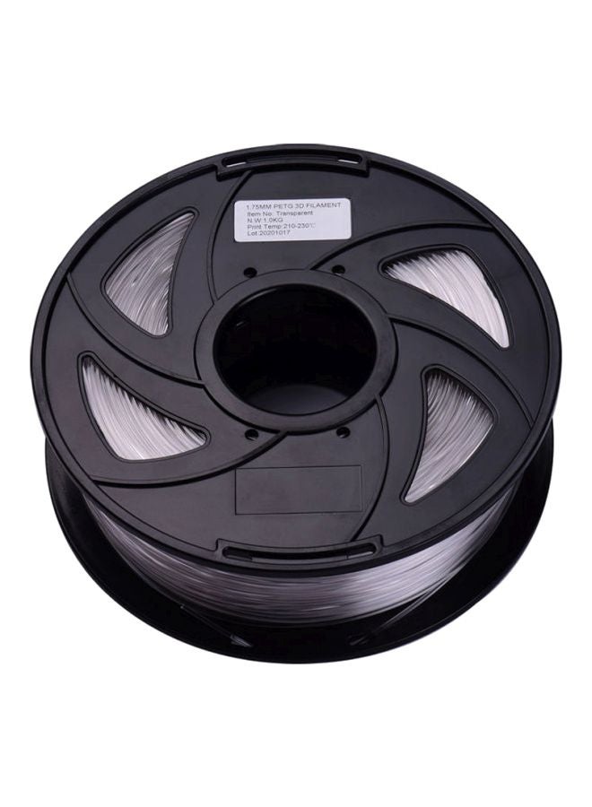 أيبيسي خيوط طابعة ثلاثية الأبعاد من مادة بولي إيثيلين تيرفثالات جلايكول شفاف - Image 3