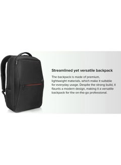 Lenovo Professional Backpack Black  - Image 3