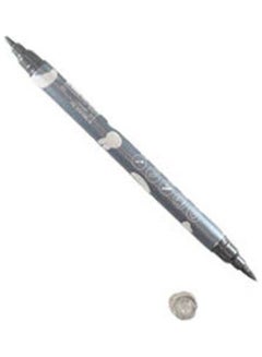 M&G 2 Head Metallic Permanent Pen Black 