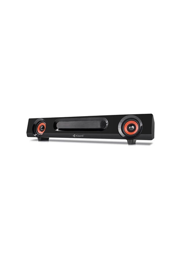 Kisonli - Speaker System 2.0Speaker Rated Power 3W*2 Maximum Power 3.5W I-530 Black - Image 1