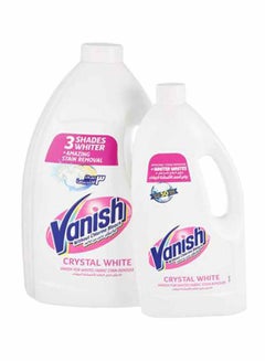 Vanish Laundry Stain Remover For White Clothes Pack of 2 Multicolour 3+1Liters  - Image 1