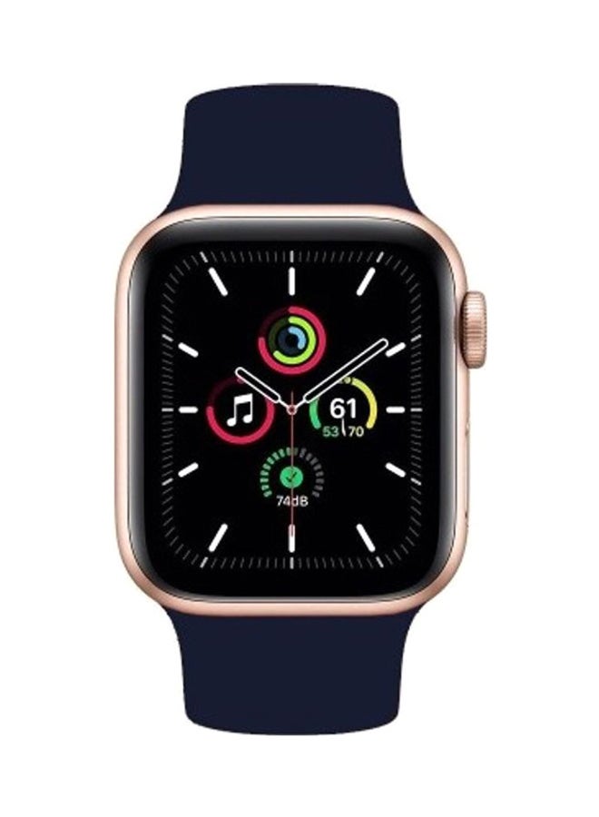 MARGOUN Solo Loop Band For Apple Watch Series 6 And SE Dark Blue - Image 2