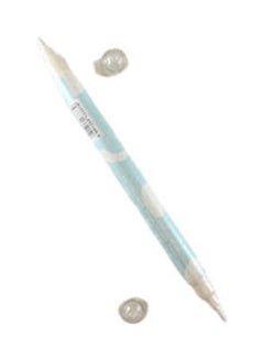 M&G 2 Head Metallic Permanent Pen light blue 