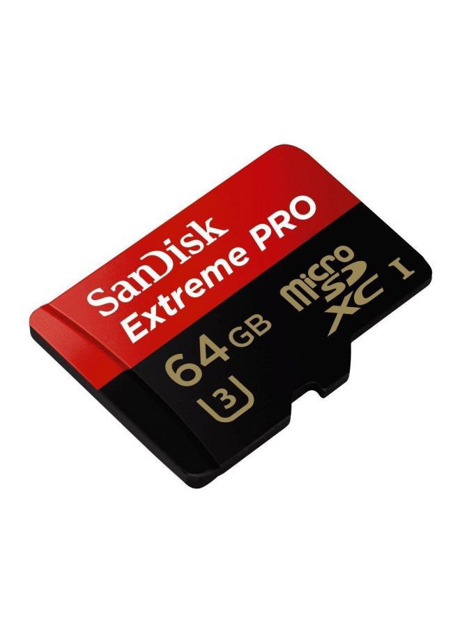 سانديسك محول بطاقة Micro SDXC إكستريم برو 64 GB  - Image 3
