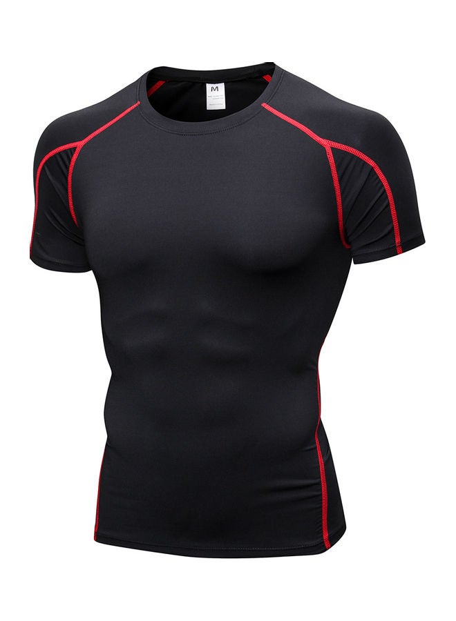 Generic 3-Piece Pro Tight Short Sleeves T-Shirts Set  - Image 5
