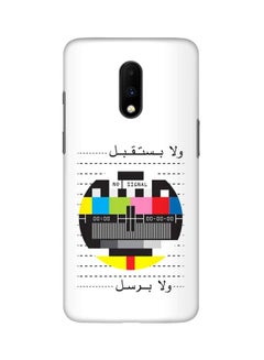 Slim Snap Basic Series Printed Case Cover For OnePlus 7 Multi Color