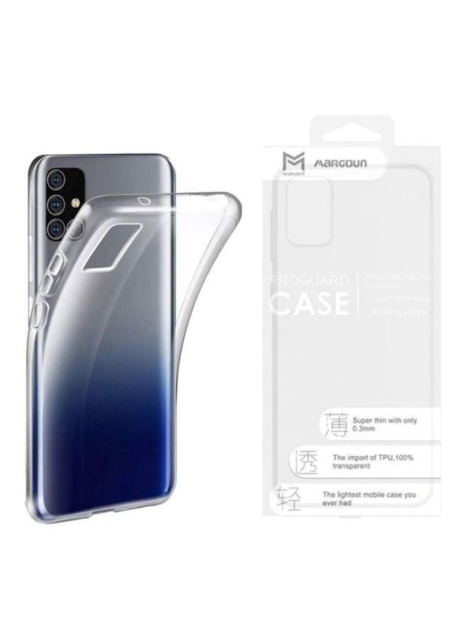 مارجون غطاء حماية واقي لهاتف سامسونج جالاكسي M31s شفاف/أزرق - Image 2