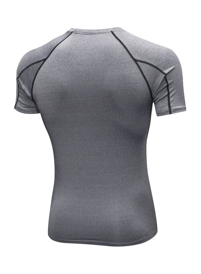 Generic 3-Piece Pro Skinny Short Sleeves T-Shirts Set  - Image 3