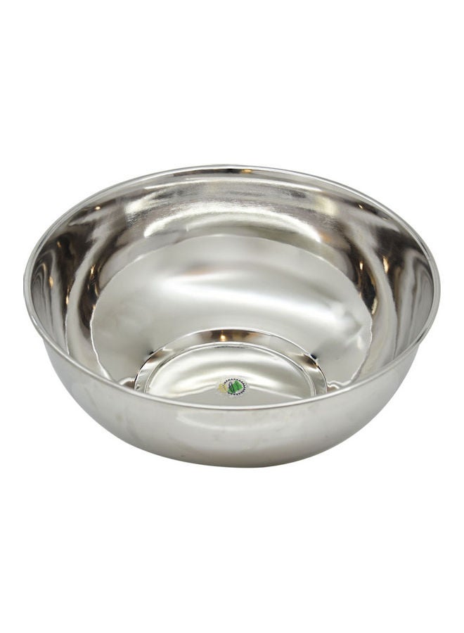 Newflon - Round Bowl Silver 45cm - Image 1