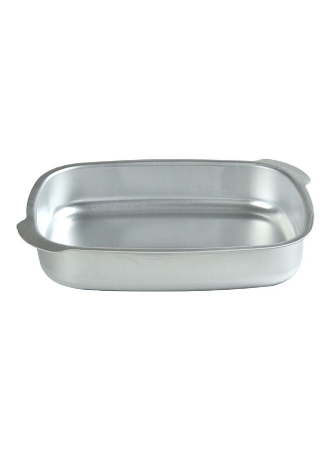 Newflon Rectangular Oven Dish Silver 29cm