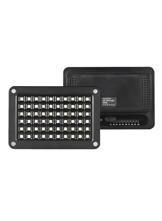 ANDOER Light Lamp Panel 60 Piece With 2 Fliters For Canon/Nikon/Sony/DSLR Camera Camcorder Black  - Image 2