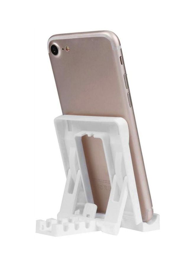 Voberry Foldable Mobile Stand White - Image 2