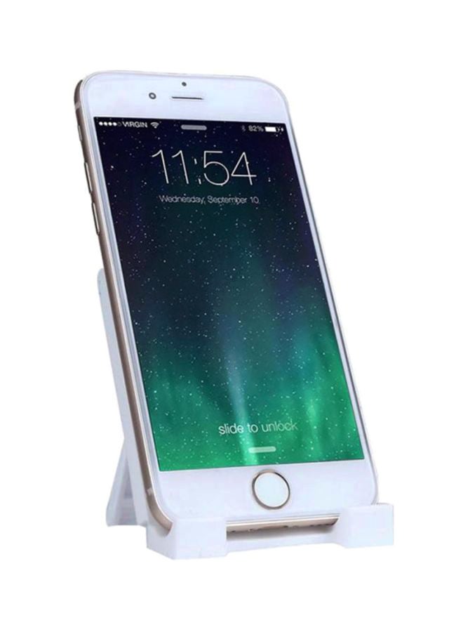 Voberry Foldable Mobile Stand White - Image 3