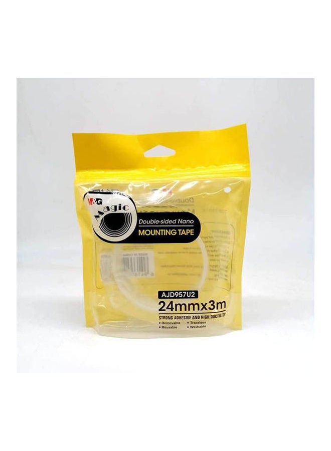 شريط لاصق مزدوج نانو شفاف - Image 1