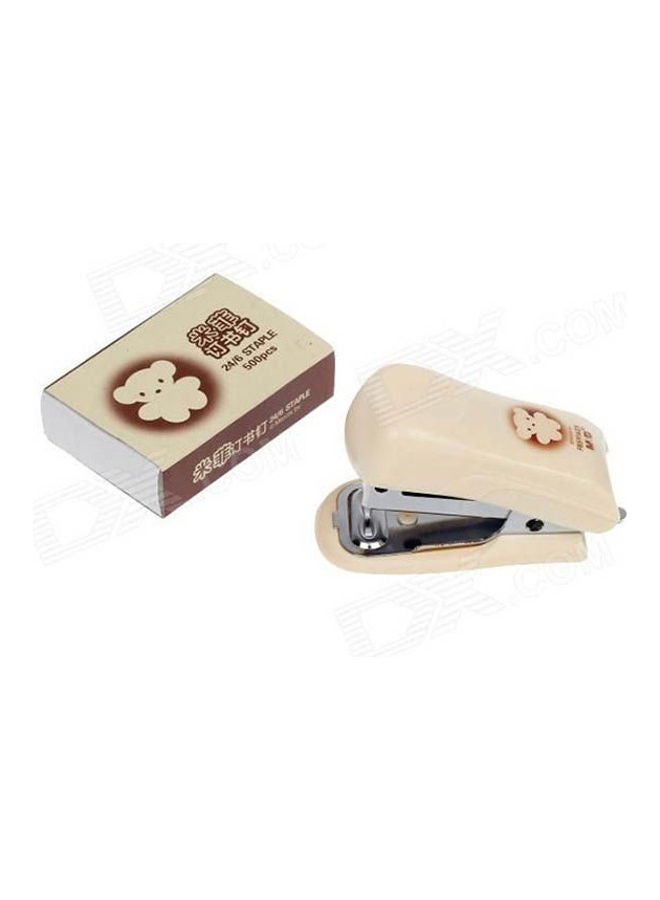 M&G Miffy Mini Manual Stapler Set 24/6 Staples Multicolour - Image 1