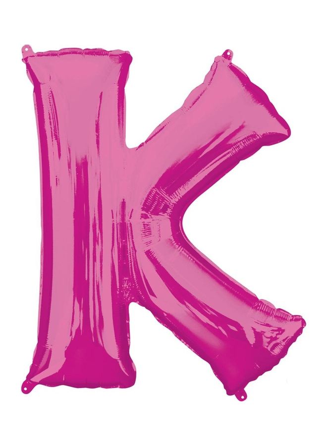 أناجرام بالون من القصدير على شكل حرف K 66x83سم