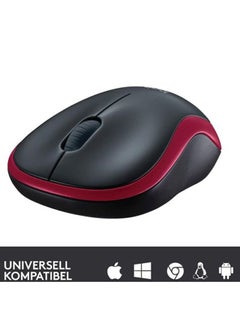 Logitech High Grade M185 Mouse Black/Red  - Image 5