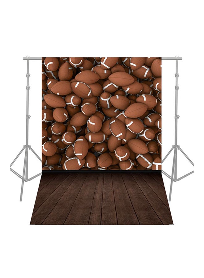 ANDOER Holiday Backdrop Photography Background Brown/White - Image 2